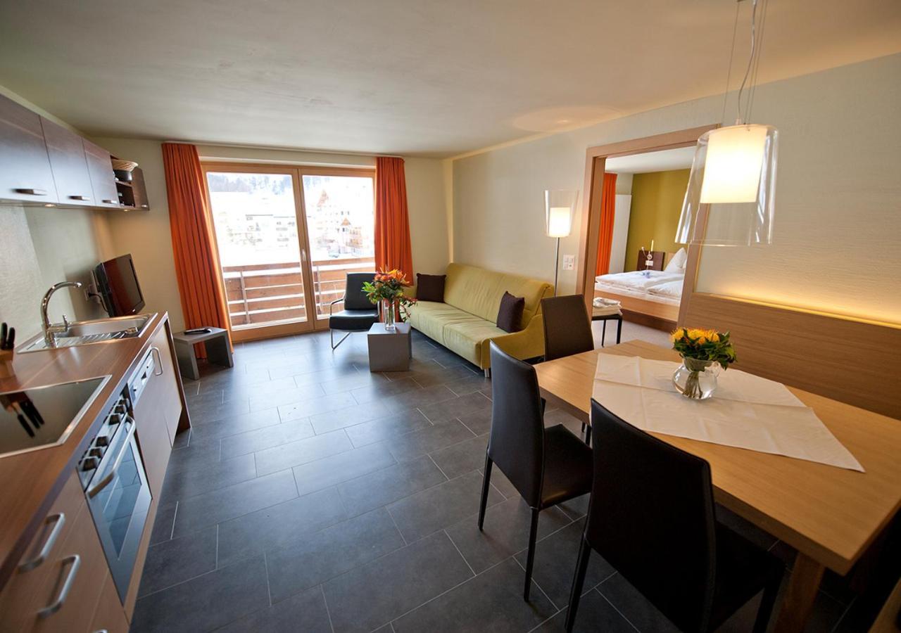 Hotel Garni Bergsonne Samnaun Bilik gambar